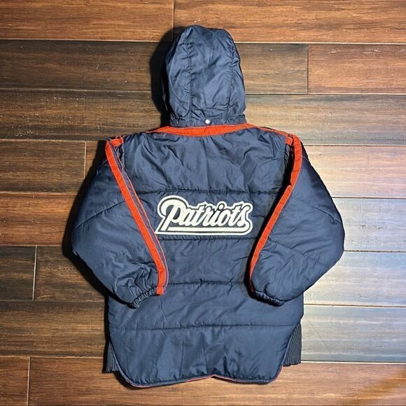 NFL Patriots Boys Puffer Coat - Picture 3 of 5